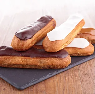éclairs chocolat et vanille à La Chapelle-Saint-Ursin près de Bourges dans le Cher 18