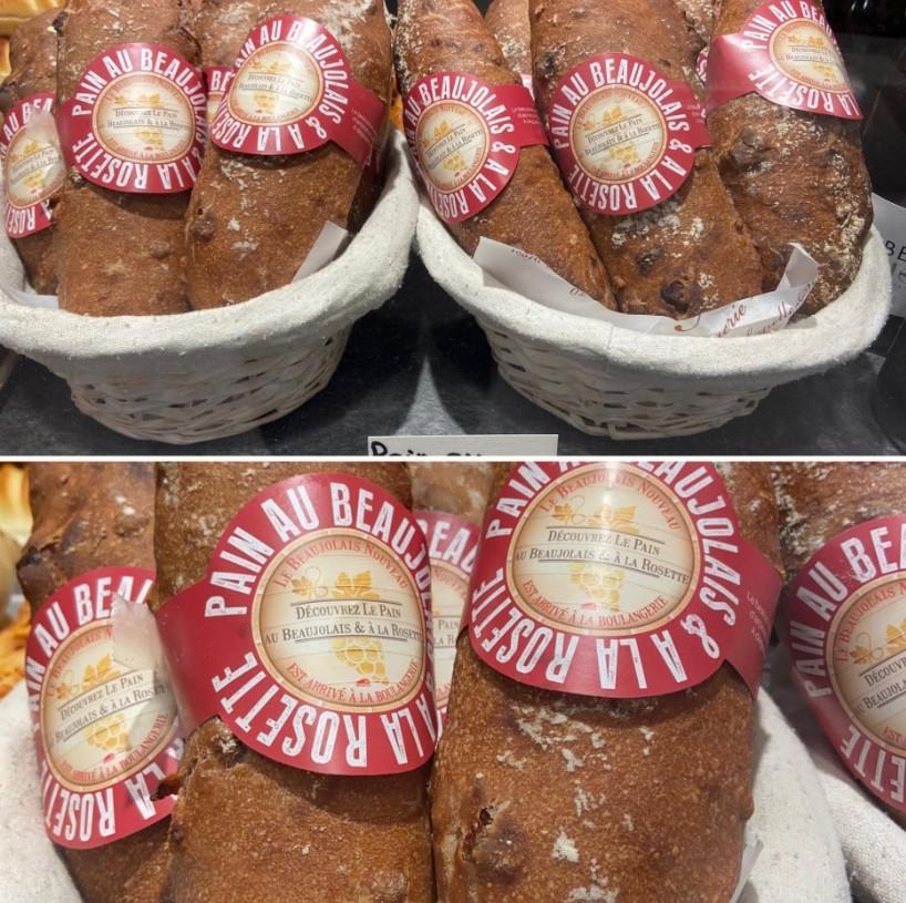 Pain Beaujolais Rosette et noisette