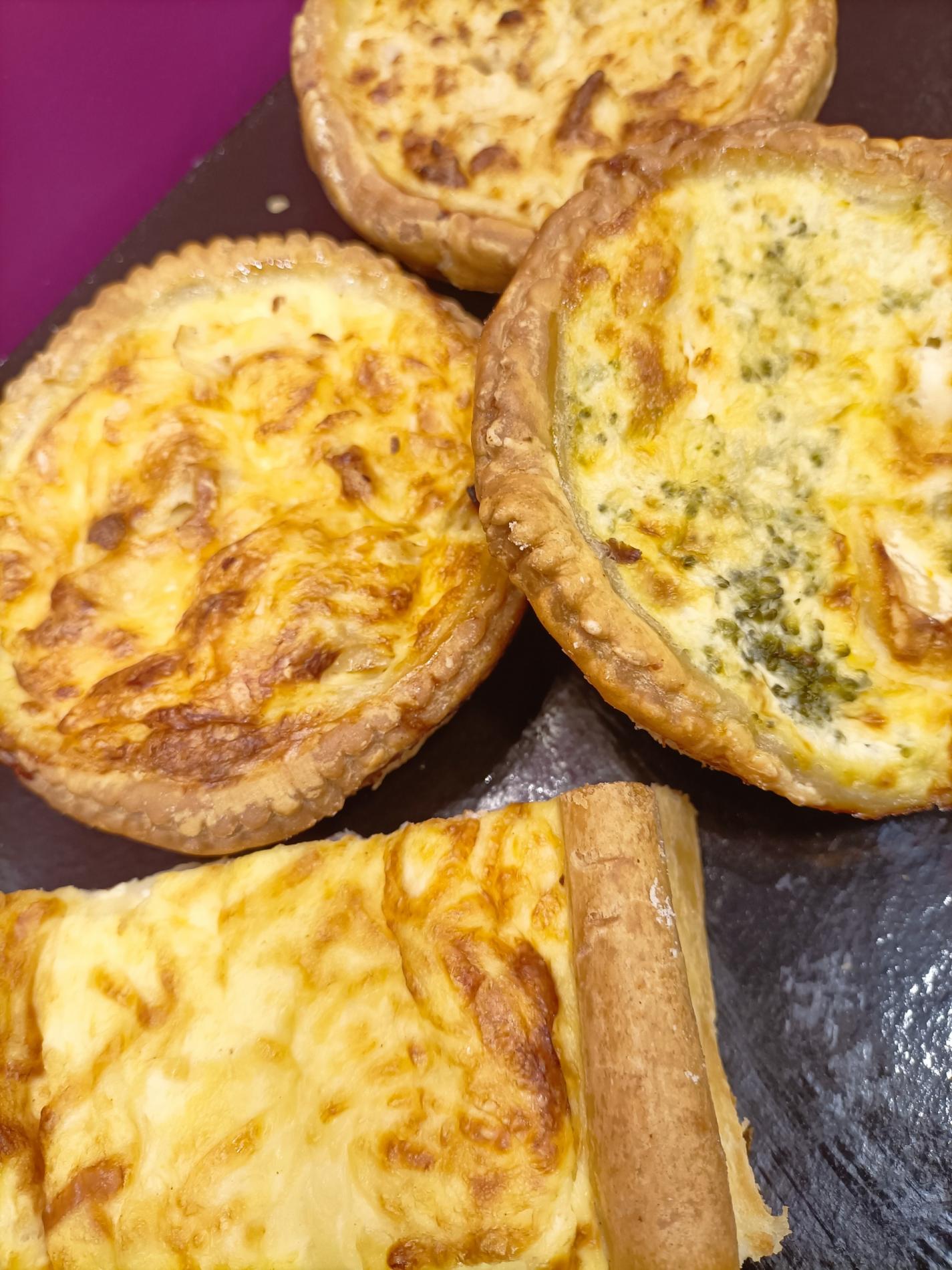 Quiches et tartes salées